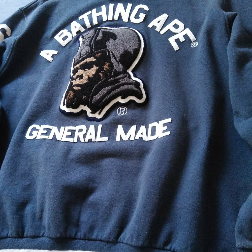 Vintage Bape Stadium Baseball Jacket Football Vars - Picture 10 of 16